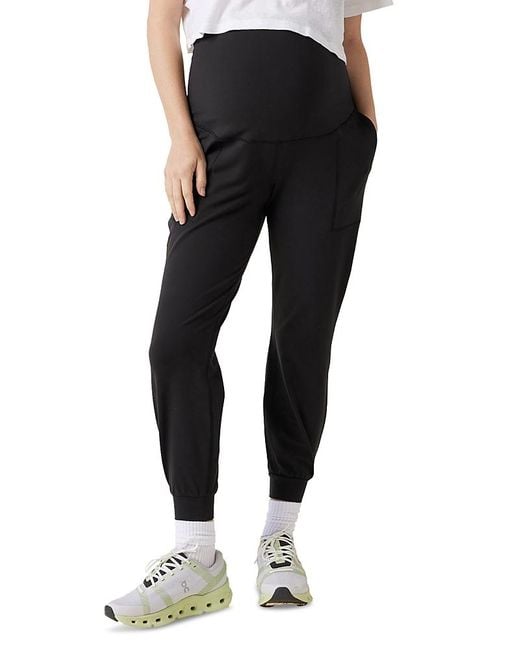 Ingrid & Isabel Black The Ultimate Maternity Jogger Pants