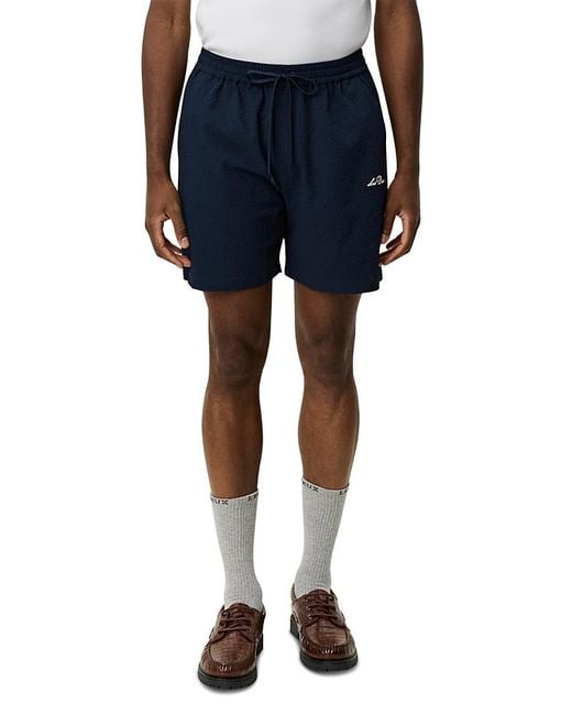 Les Deux Blue Stan Drawstring Trunks for men