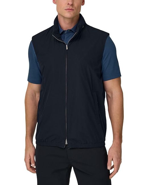 Boggi Blue Superlight Vest for men