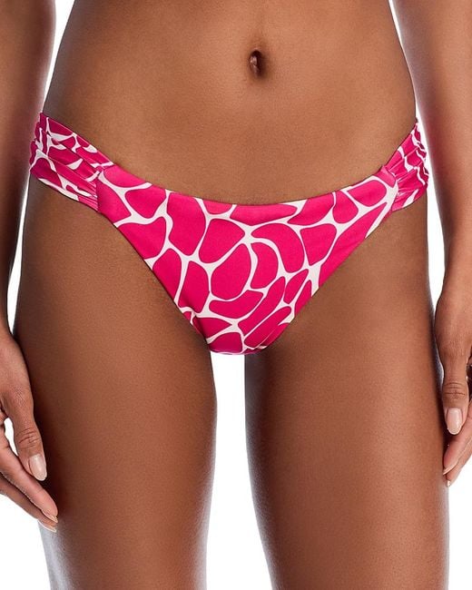 Palmacea Pink Vichy Bikini Bottom