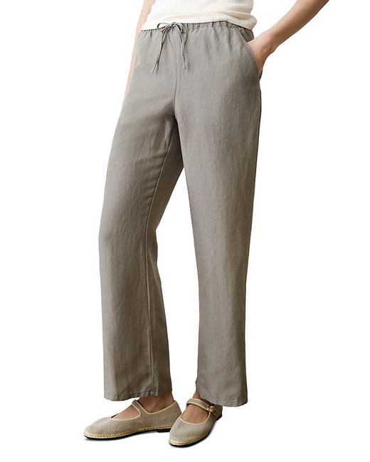 Marine Layer Gray Drawstring Pants
