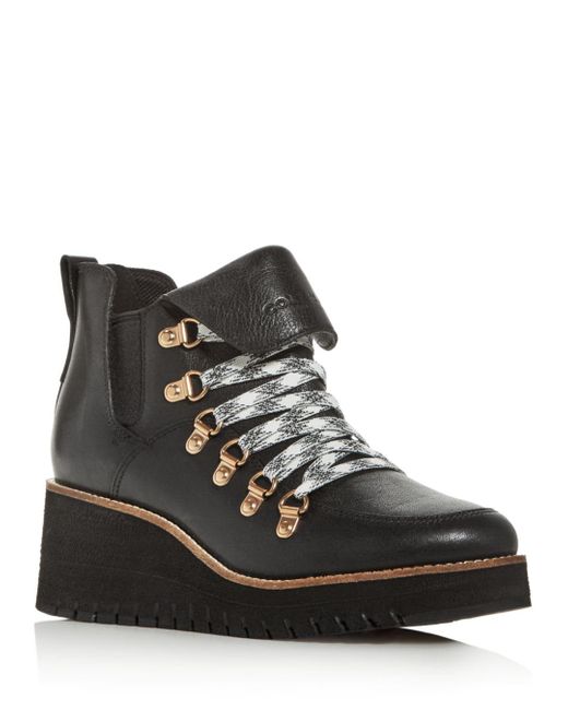 cole haan wedge hiker boot