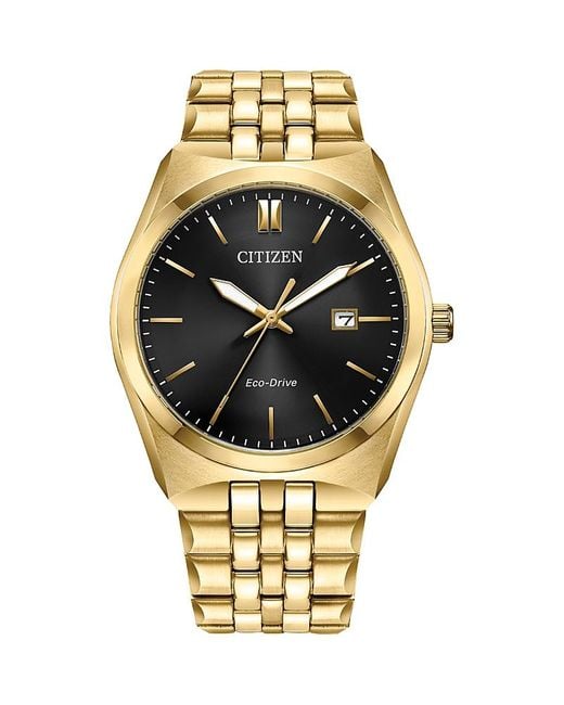Citizen Metallic Eco Drive Classic Corso Watch, 40Mm for men