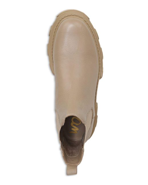 sam edelman women's daelyn pull on platform booties