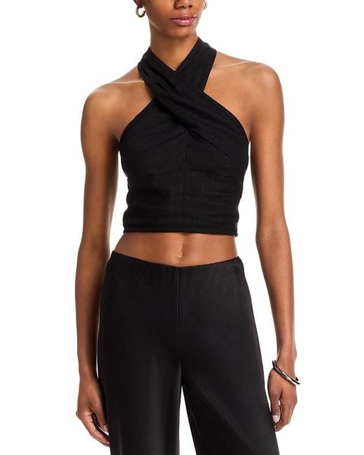 Steve Madden Black Winnie Top