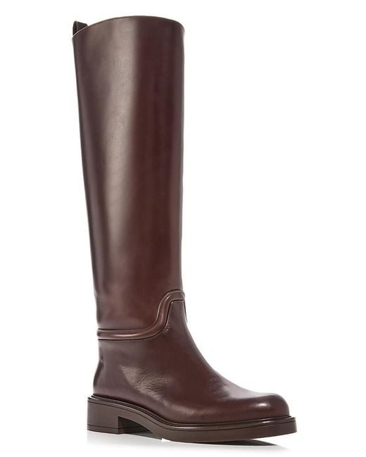 Stuart Weitzman Brown Celia Riding Boots