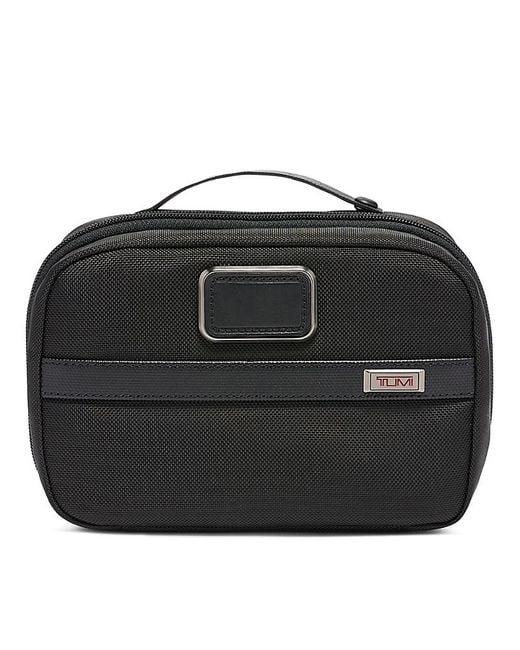 Tumi Black Alpha 3 Split Toiletry Kit