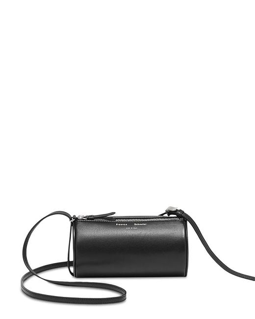 Proenza Schouler Black Crossbody Silo Bag