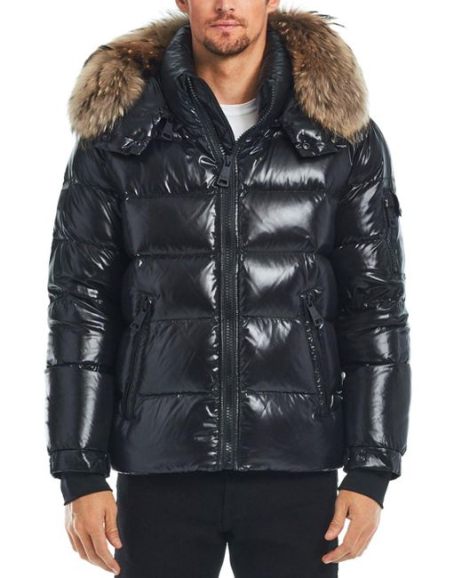 Sam. Arctic Fur Trim Down Parka in 