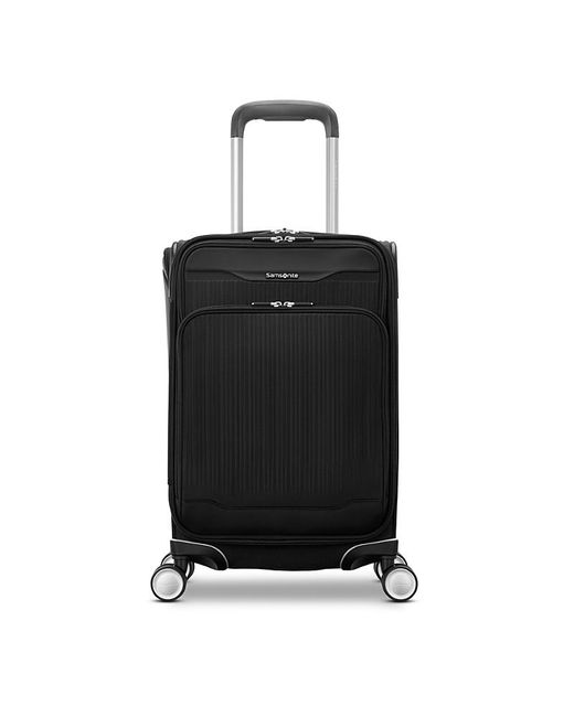 Samsonite Black Silhouette 18 Softside Global Carry On Spinner Suitcase