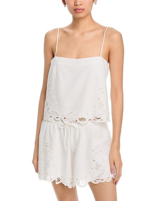 Wayf White Lola Cami
