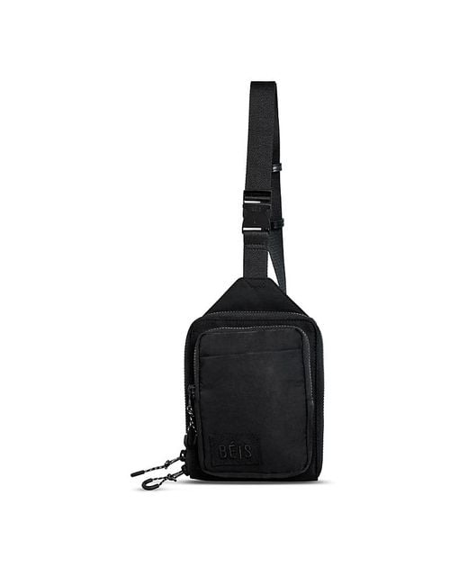 BEIS Black The Sport Sling Bag