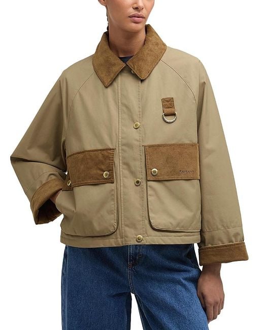 Barbour Brown Phoebe Casual Jacket
