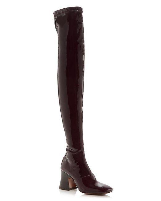 Chloé Brown Janis Over The Knee Boots