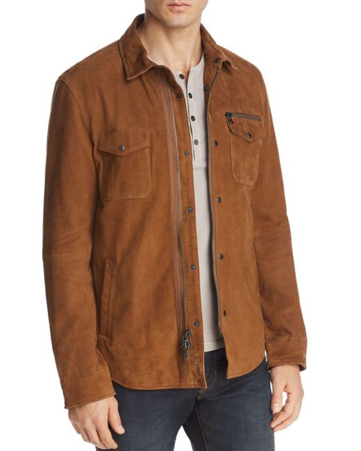 Usa Camel Shilo Suede Jacket 