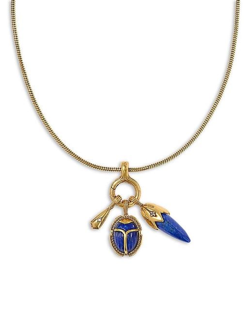 Kendra Scott Metallic Catherine Charm Necklace, 30