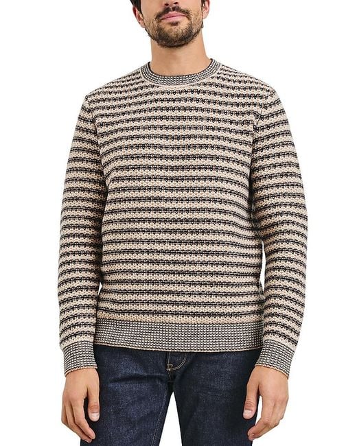 Rails Gray Carrick Crewneck Sweater for men