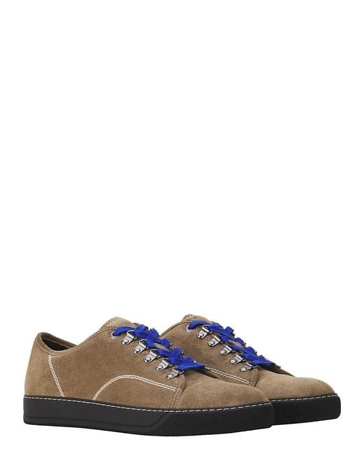 Lanvin Blue Dbb1 Hiking Sneakers for men