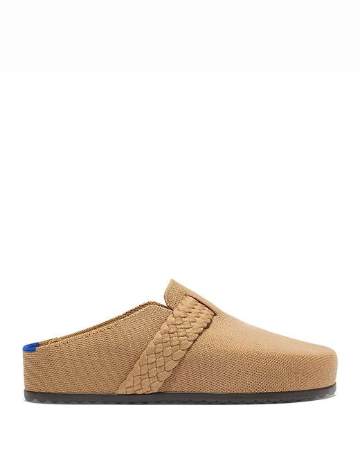 Rothy's Brown The Braid Clog Flats