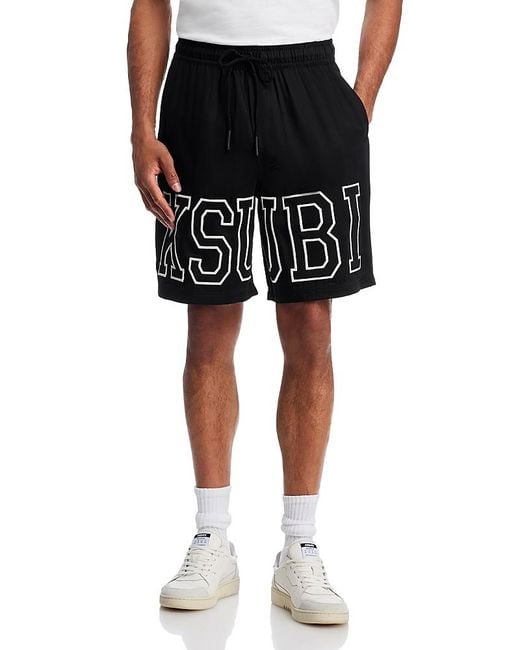 Ksubi Black Touchdown Life Shorts for men
