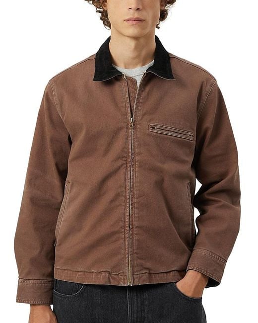 Corridor NYC Brown Utility Jacket for men
