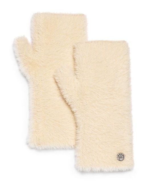 LOEVENICH Natural V Fraas Fuzzy Cozy Wrist Warmers