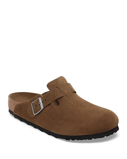 Birkenstock Brown Boston Clogs
