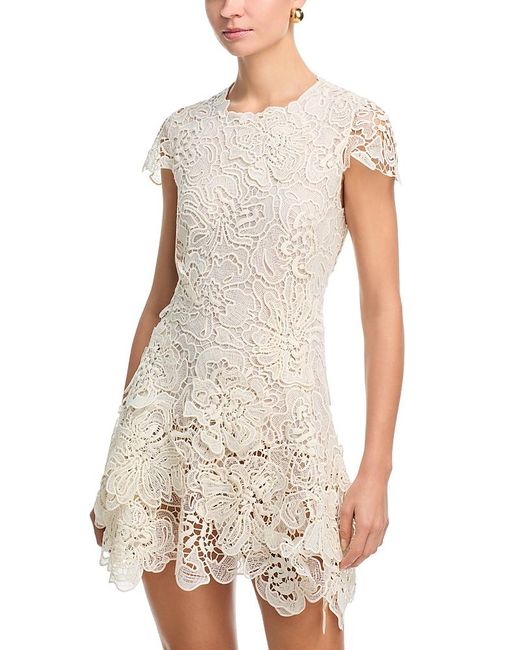jonathan simkhai guipure lace mini dress JONATHAN SIMKHAI Guipure Lace Mini Dress XS NWT