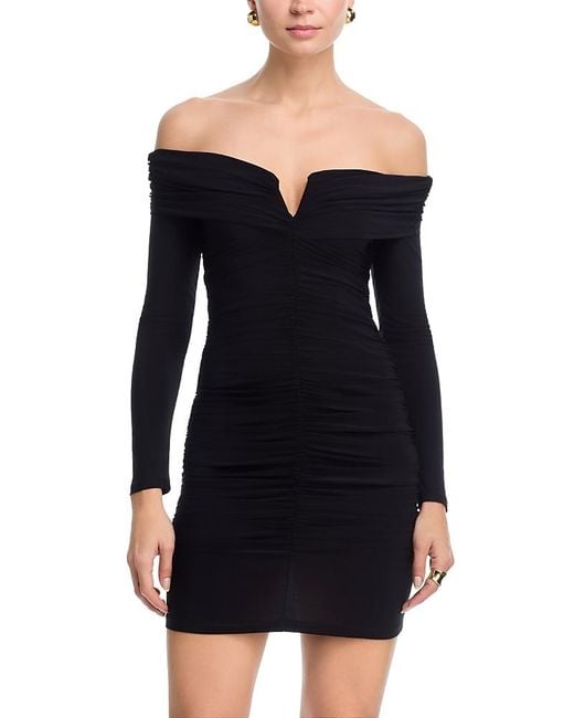 bloomingdales black mini dress Cornelia Mini Dress