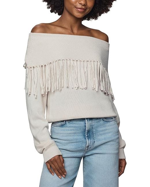 Splendid Gray Simone Frige Sweater