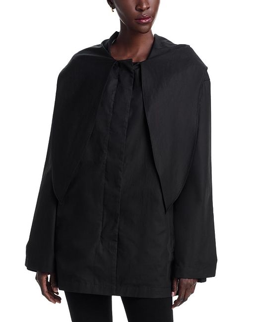 Totême Black Technical Scarf Jacket