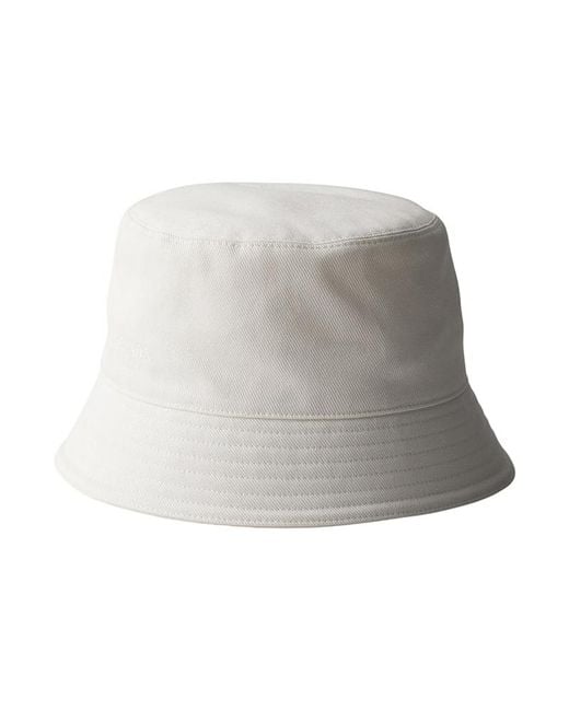 Prada Gray Cotton Drill Bucket Hat