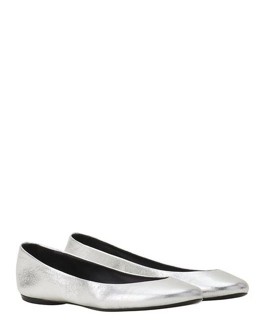 Lanvin White The Ballerina Flat
