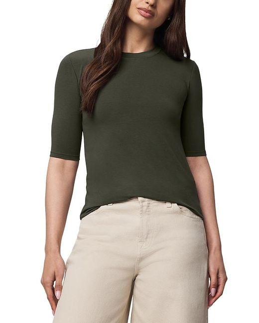 Splendid Green Elbow Sleeve Tee