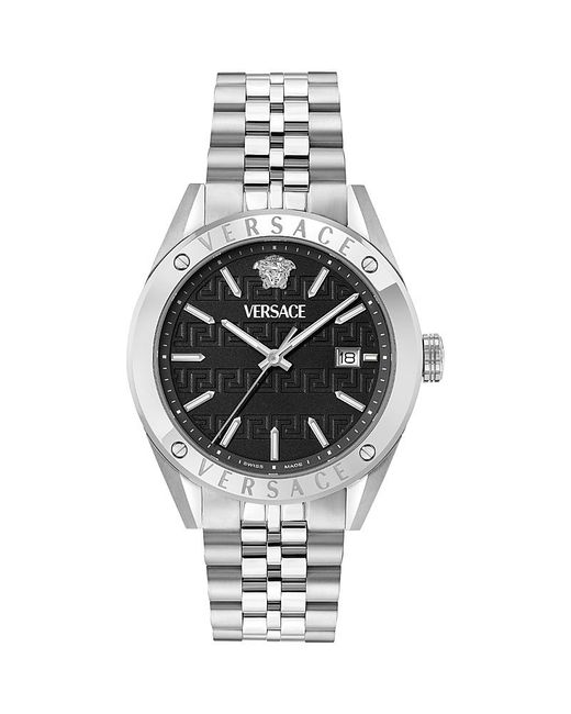 Versace Metallic Athletic Watch, 41Mm for men