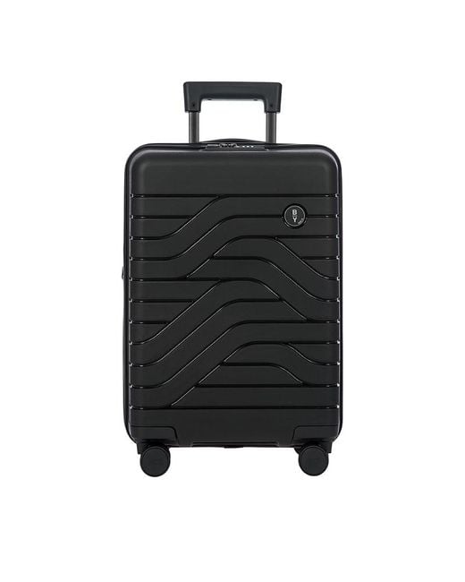 Bric's Black B Y Ulisse 21 Carry-On Expandable Spinner