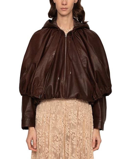 Sea Brown Thompson Leather Jacket