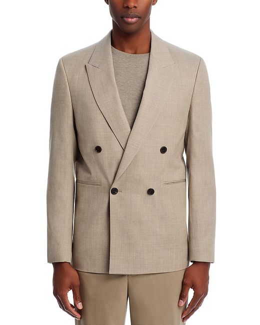 FRAME Natural Double Breasted Blazer for men