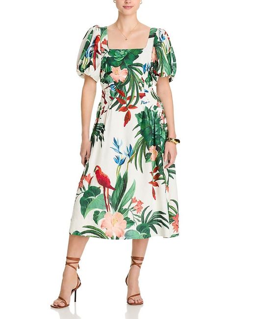 Farm Rio Macaw Dress