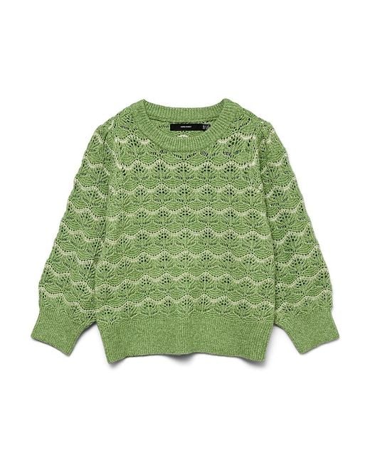 Vero Moda Green Leonor Sweater