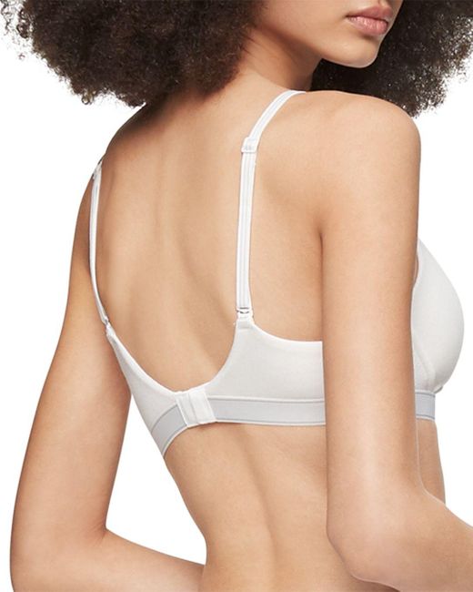 ribbed calvin klein bralette