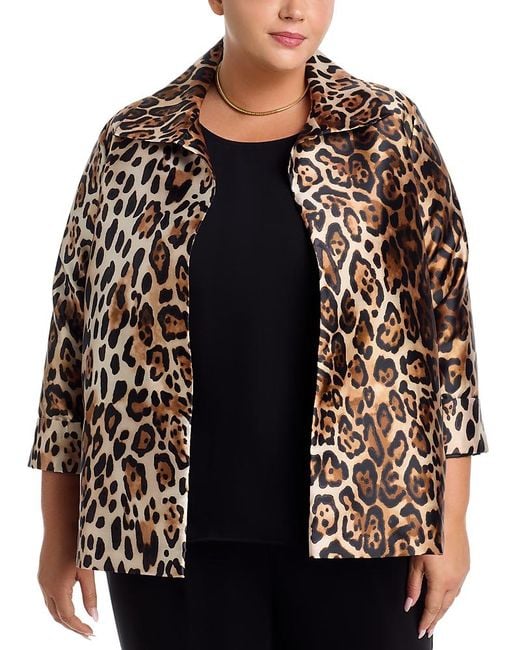 Caroline Rose Black A Line Jacket