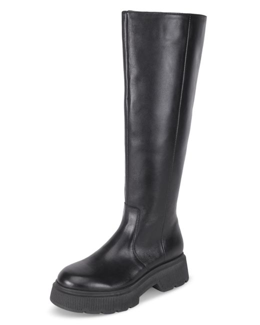 Kenneth Cole Marge Riding Boots in Black | Lyst