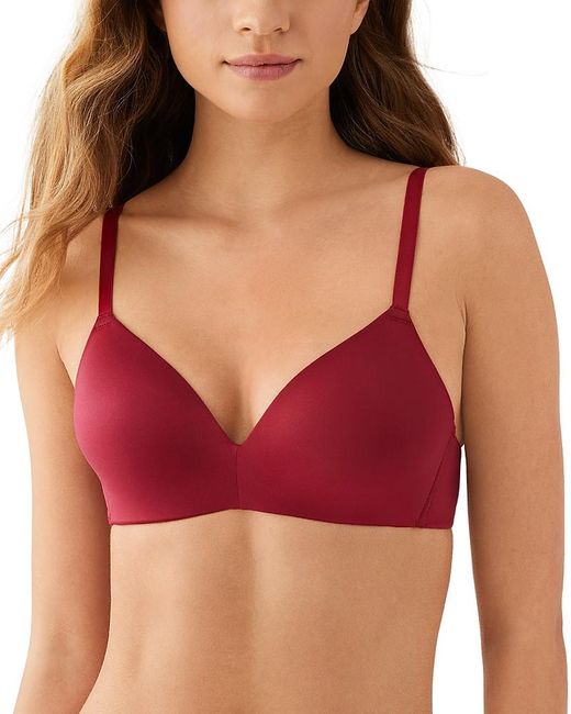 B.tempt'd Red B. Tempt'D By Wacoal Future Foundation Wireless Contour Bra