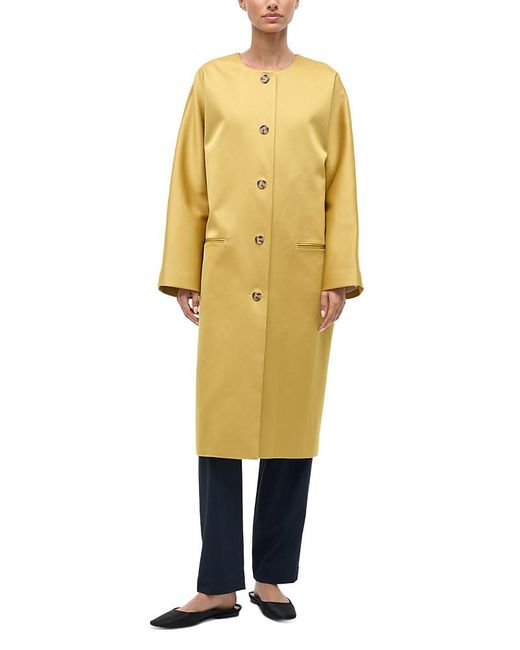 Staud Yellow Liz Coat