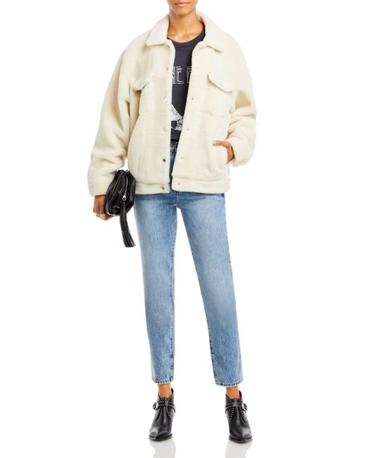 Anine Bing Synthetic Rory Faux Fur 