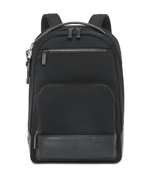 Tumi Black Warren Backpack for men