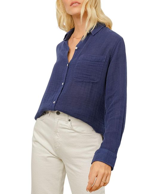 Rails Cotton Ellis Long Sleeve Gauze 