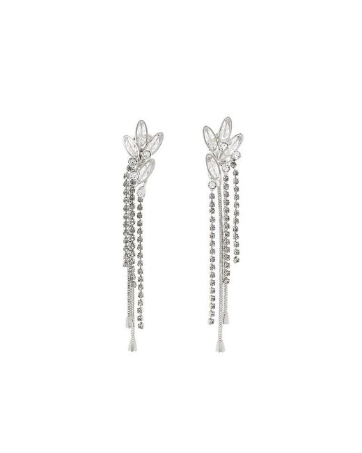 Lanvin White Aede Earrings