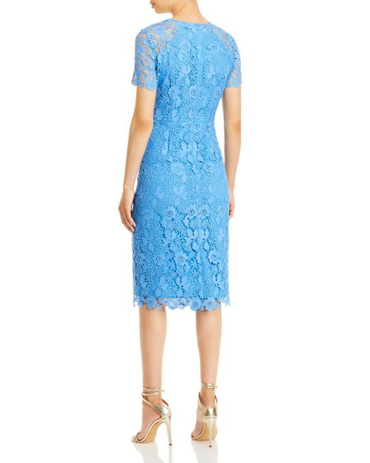 Eliza J Eliaza J Illusion Sleeve Lace 